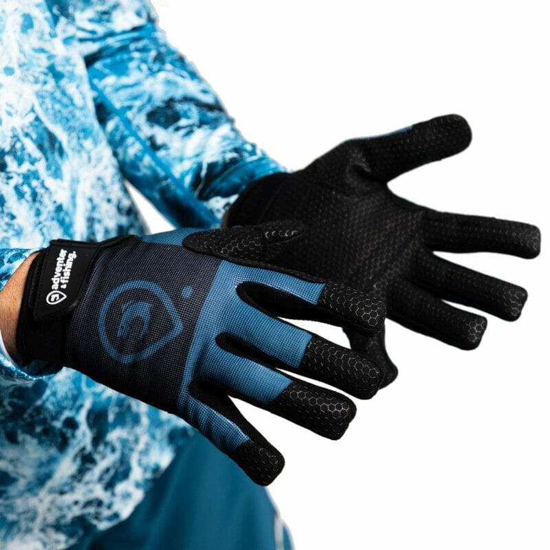 Adventer & fishing Mănuși Gloves For Sea Fishing Petrol Long M-L