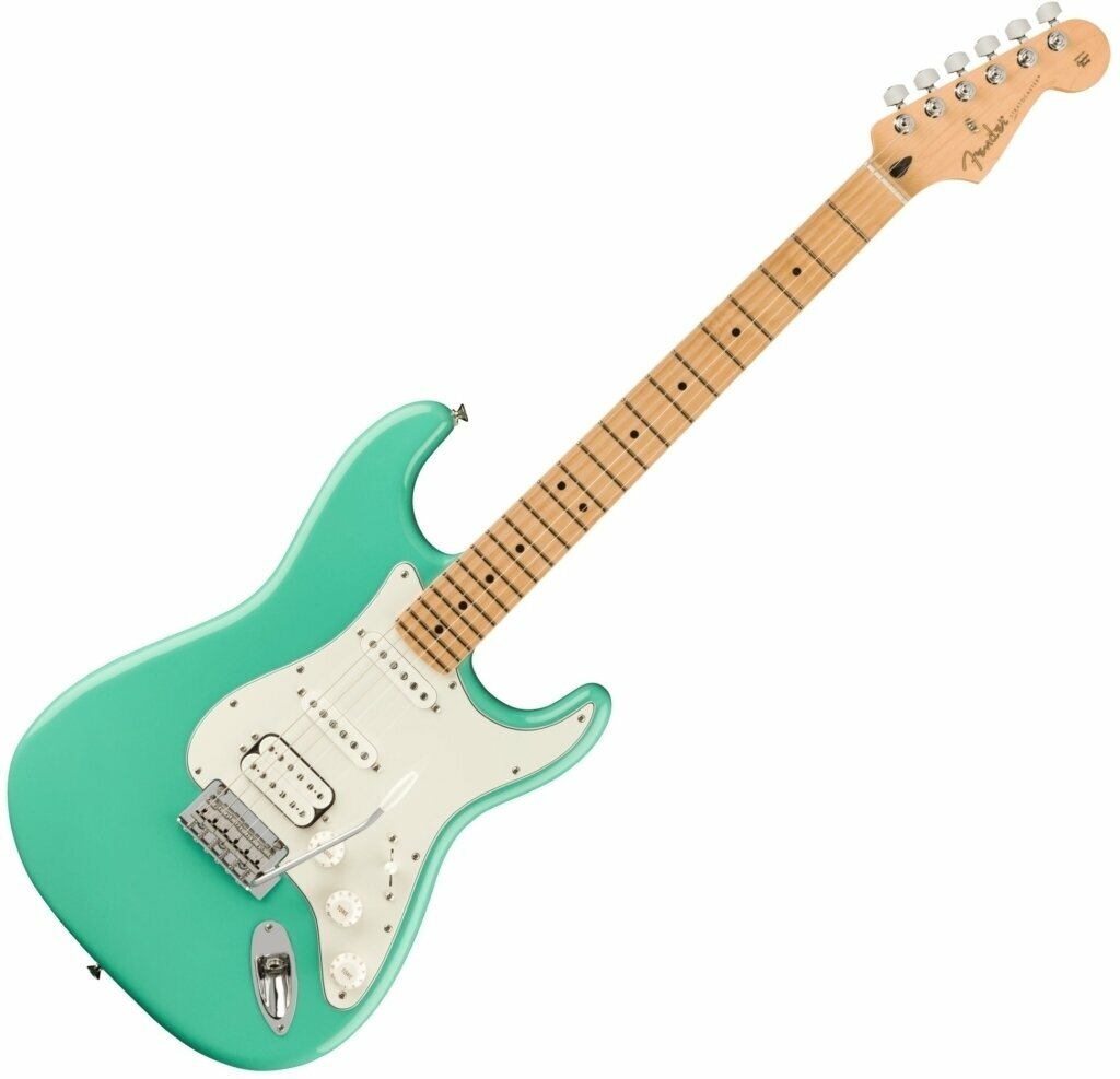 Electric guitar Fender Player Series Stratocaster HSS MN Sea Foam Green