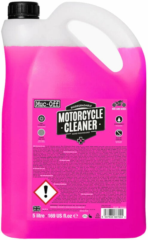Motorcycle Maintenance Product Muc-Off Nano Tech Motorcycle Cleaner 5L