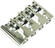 Hipshot 5A4FM1AC Chrome Bass Bridge