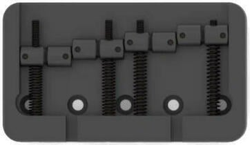Hipshot 5B4FM1BB Black Змінний бридж для бас-гітари (Як новий)