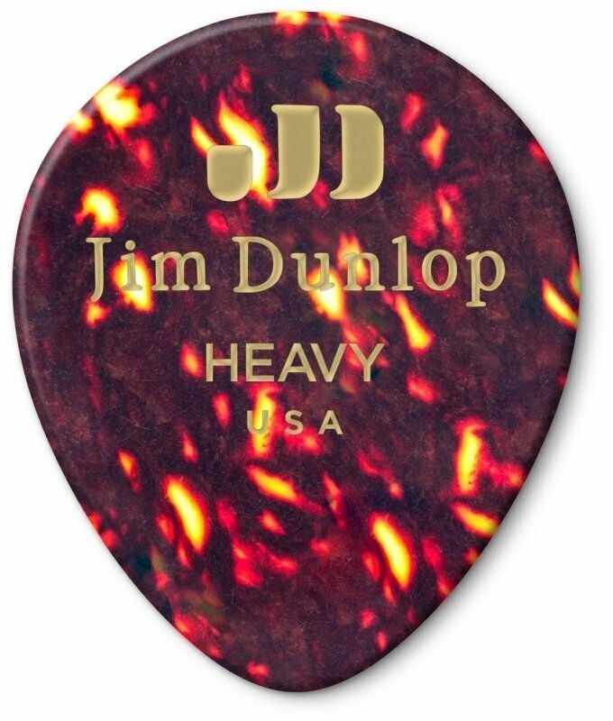 Перце за китара Dunlop 485R-05HV Celluloid Teardrop Перце за китара