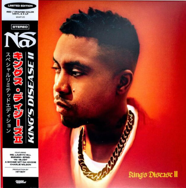 Schallplatte Nas - King's Disease II (Obi Strip) (Coloured Vinyl) (2 LP)