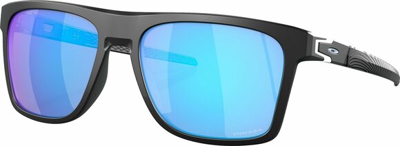 Lifestyle cлънчеви очила Oakley Leffingwell 91001257 Matte Black/Prizm Sapphire L Lifestyle cлънчеви очила - 1