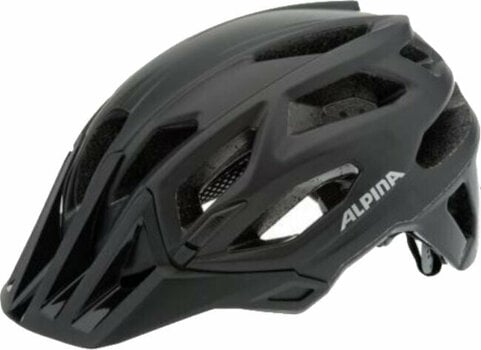 Bike Helmet Alpina Garbanzo Black Gloss 52-57 Bike Helmet (Just unboxed) - 1