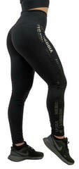 Fitness kalhoty Nebbia Classic High Waist Leggings INTENSE Iconic Black S Fitness kalhoty
