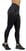 Fitness spodnie Nebbia Classic High Waist Leggings INTENSE Perform Black S Fitness spodnie