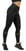 Fitness spodnie Nebbia High Waist Push-Up Leggings INTENSE Heart-Shaped Black S Fitness spodnie