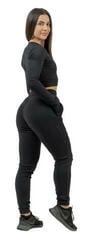 Fitnes hlače Nebbia High-Waist Joggers INTENSE Signature Black XS Fitnes hlače