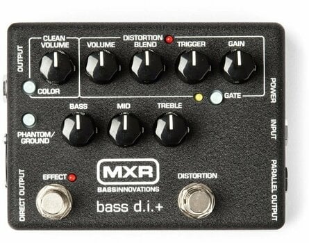 Basgitarový efekt Dunlop MXR M80 Bass D.I. Plus - 1