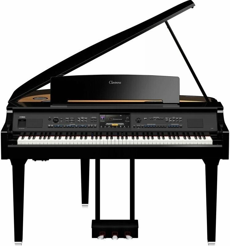Piano de cauda grand digital Yamaha CVP-909GP Black Piano de cauda grand digital
