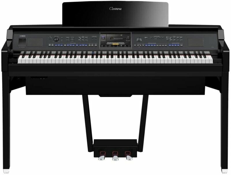 Piano Digitale Yamaha CVP-909PE Polished Ebony Piano Digitale
