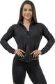 Nebbia Zip-Up Jacket INTENSE Warm-Up Black L Felpa da fitness