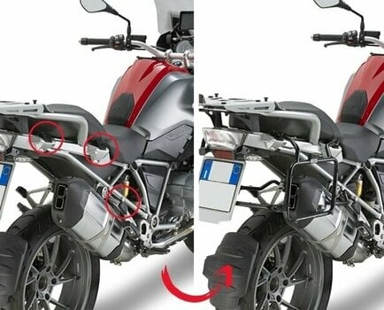 Zubehör für motorrad Koffer, Taschen Givi PLR5108 Specific Pannier Holder MONOKEY - 1