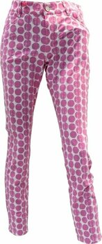 Trousers Alberto Mona WR Dots Pink 36 - 1