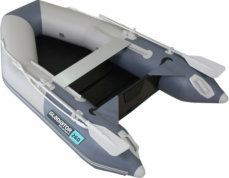 Inflatable Boat Gladiator Inflatable Boat AK260SF 260 cm Light Dark Gray