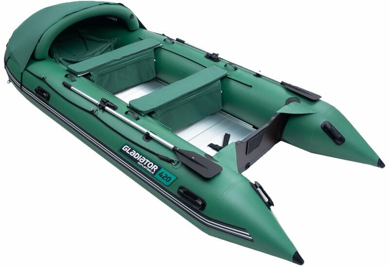 Uppblåsbar båt Gladiator Uppblåsbar båt C420AL 420 cm Green