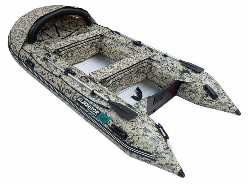 Bote inflable Gladiator Bote inflable C420AL 420 cm Camo Digital