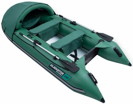 Inflatable Boat Gladiator Inflatable Boat C370AL 330 cm Green - 1