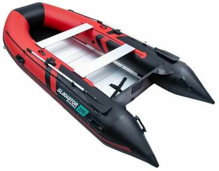 Felfújható csónak Gladiator Felfújható csónak B370AL 370 cm Red/Black - 1
