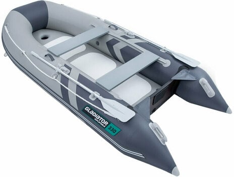 Inflatable Boat Gladiator Inflatable Boat B330AD 330 cm Light Dark Gray - 1