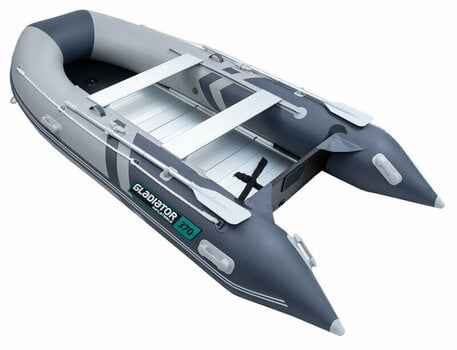 Inflatable Boat Gladiator Inflatable Boat B370AL 370 cm Light Dark Gray - 1