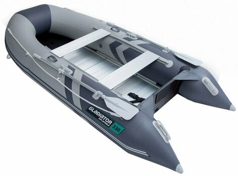 Inflatable Boat Gladiator Inflatable Boat B330AL 330 cm Light Dark Gray - 1