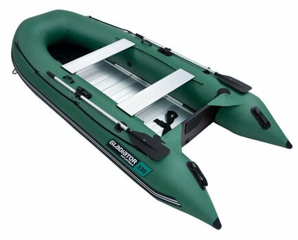Inflatable Boat Gladiator Inflatable Boat B420AL 420 cm Green - 1