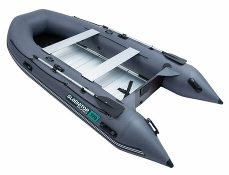 Inflatable Boat Gladiator Inflatable Boat B420AL 420 cm Dark Gray - 1