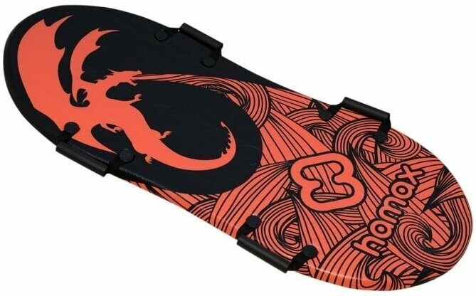 Snežni board Hamax Twin-Tip Surfer Dragon Black/Orange
