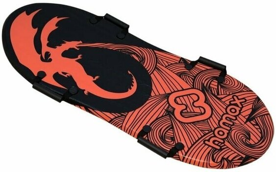 Śnieżna deska surfingowa Hamax Twin-Tip Surfer Dragon Black/Orange - 1