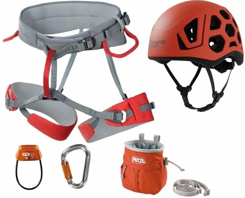 Singing Rock Pearl SET Hegymászó heveder M Red