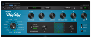 Effect Plug-In Strymon BIG SKY (Digital product)