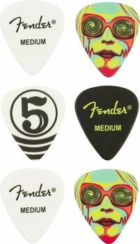 Médiators Fender John 5 351 Celluloid Picks Médiators - 1