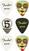 Plectrum Fender John 5 351 Celluloid Picks Plectrum