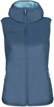 Gilet outdoor Rock Experience Golden Gate Hoodie Padded Woman Vest China Blue/Quiet Tide S Gilet outdoor - 1