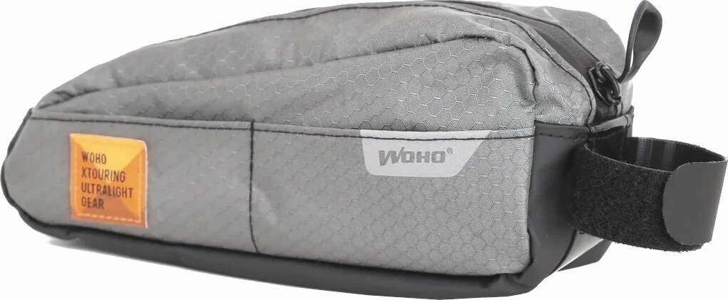 Bicycle bag Woho X-Touring Top Tube Bag Honeycomb Iron Grey 1,1 L
