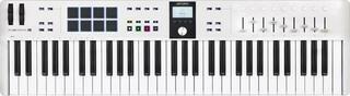 MIDI Πληκτρολόγιο Arturia KeyLab Essential 61 mk3 MIDI Πληκτρολόγιο Λευκό
