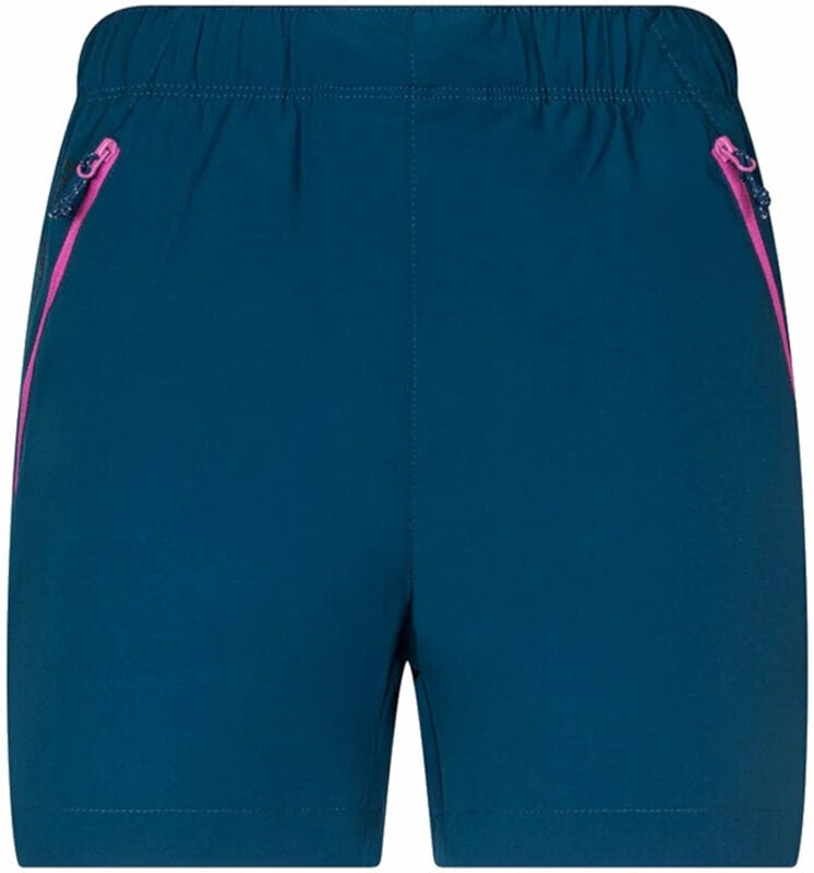 Outdoorshorts Rock Experience Powell 2.0 Shorts Woman Pant Moroccan Blue/Super Pink S Shorts