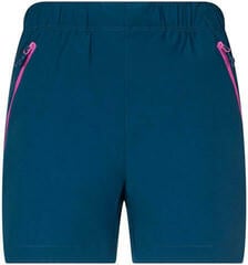 Outdoor Shorts Rock Experience Powell 2.0 Shorts Woman Pant Moroccan Blue/Super Pink