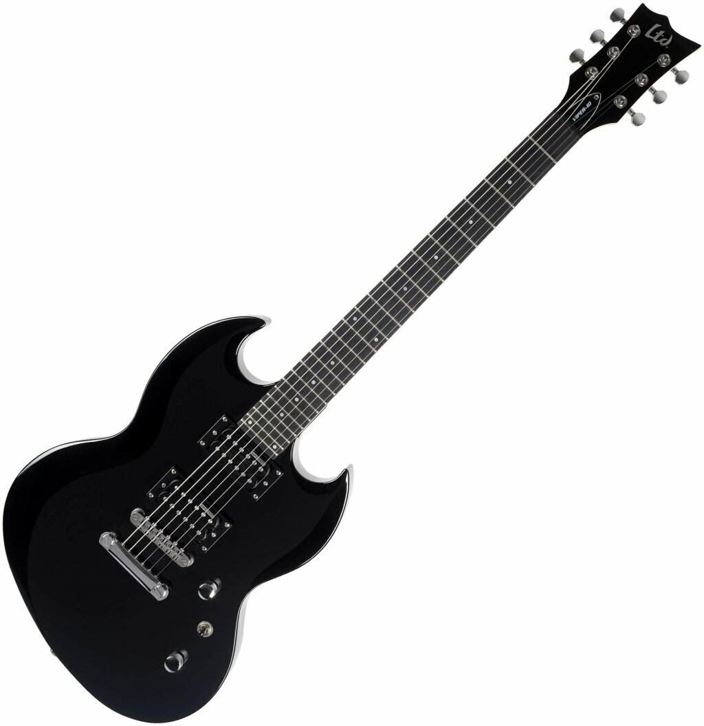 Elektromos gitár ESP LTD Viper-10 Kit Black