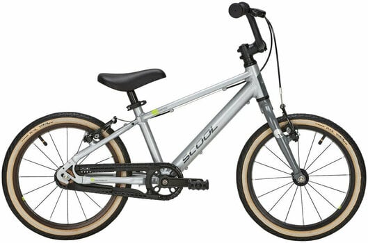 Kinderfiets S'Cool Limited Edition Grey 16" Kinderfiets - 1
