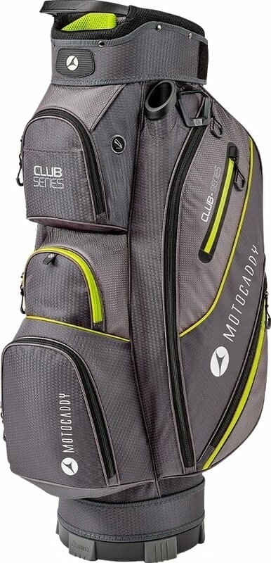 Чантa за голф Motocaddy Club Series Charcoal/Lime Чантa за голф