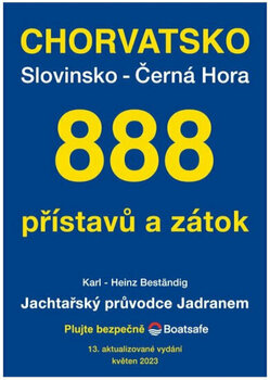 Nautička karta Karl-Heinz Beständig 888 přístavů a zátok 2023 - 1