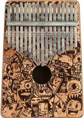 Kalimba Sela Art Series 17 Little Monster Laser Kalimba