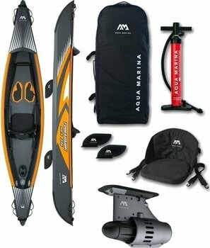 Kayak, canoa Aqua Marina Tomahawk K-375 Power Fin SET 12'4'' (375 cm) - 1