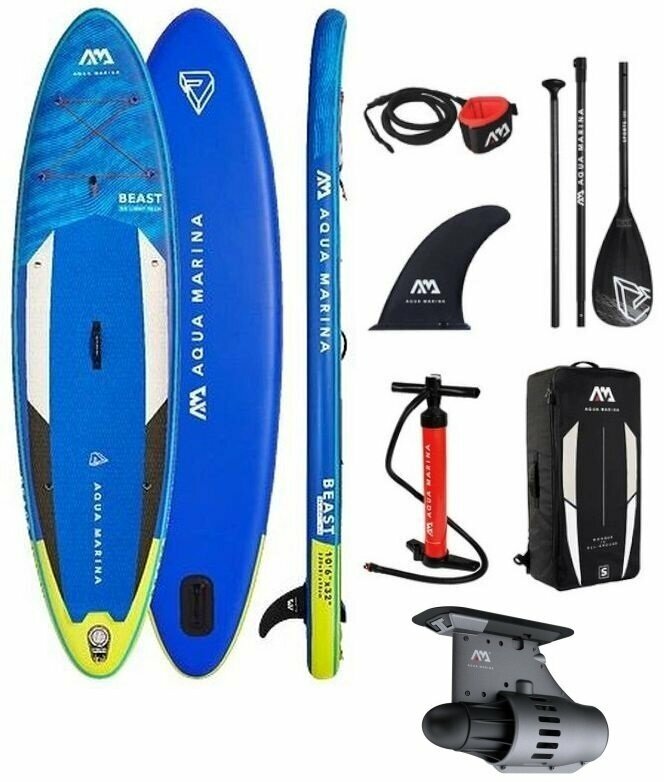 Aqua Marina Beast Power Fin SET 10'6'' (320 cm) Paddleboard, Placa SUP