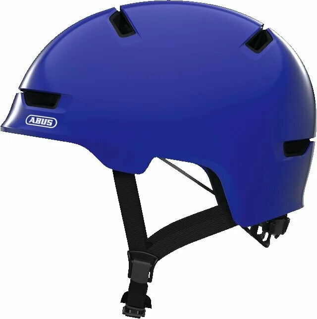 Photos - Bike Helmet ABUS Scraper Kid 3.0 Shiny Blue S Kid  81750 