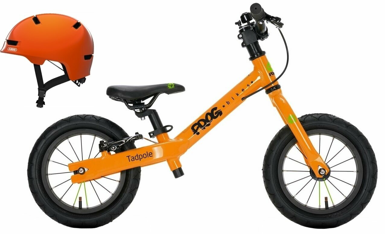 Vélo sans pédales Frog Tadpole SET S 12" Orange Vélo sans pédales
