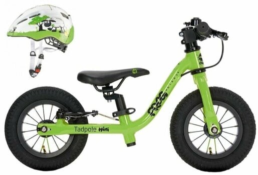 Rowerek biegowy Frog Tadpole Mini SET 10" Green Rowerek biegowy - 1